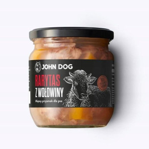 John Dog Rarytas Wołowina 380g