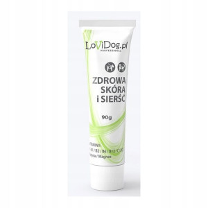 Lovi Dog Pasztet Z Wątróbką Skóra I Sierść 90g
