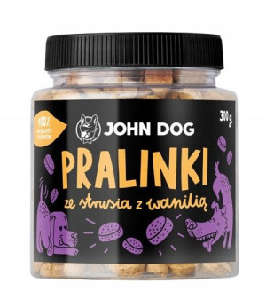 John Dog Pralinki ze Strusia z Wanilią 300g
