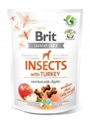 Brit Care Crunchy Cracker Insect&Turkey 200g Pies