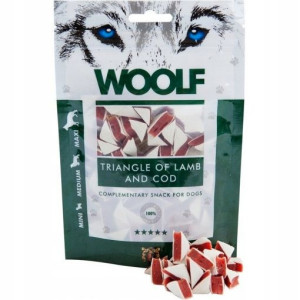 Przysmaki Woolf Triangle of Lamb and Cod 100 g