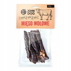 John Dog Mięso Wołowe 100g