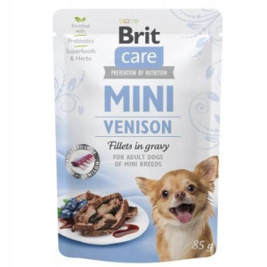 BRIT saszetka pies CARE Mini Venison 85g
