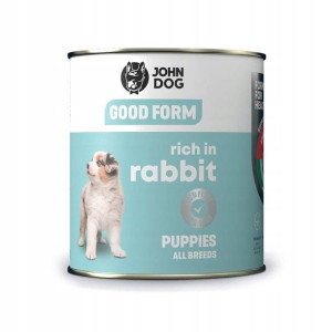John Dog Good Form 800g Bogata w Królika Szczeniak
