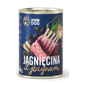 John Dog Jagnięcina z Jeżynami 400g