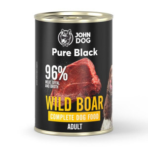 John Dog Pure Black Dziczyzna 400g