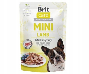 Brit Care MINI Adult Lamb Filets in Gravy 85g