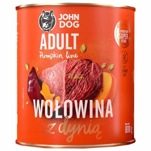 John Dog Pumpkin Wołowina Z Dynią 800g