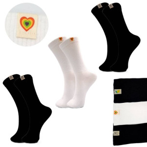 3x Skarpety Bawełniane Damskie Sportowe Super Jakość