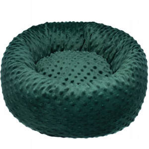 Legowisko Minky Zielone 55 cm x30 cm