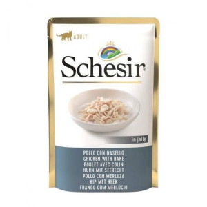 Schesir 85g Filety Z Kurczaka Z Morszczukiem