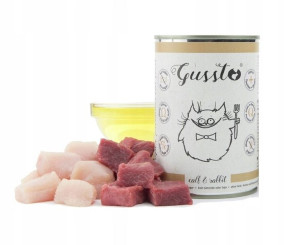 Gussto Fresh Calf Rabit 400g Cielęcina z Królikiem