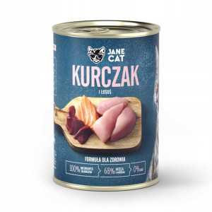 Jane Cat Kurczak i Łosoś 400g