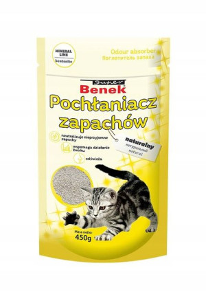 BENEK Pochłaniacz zapachów 450g - naturalny