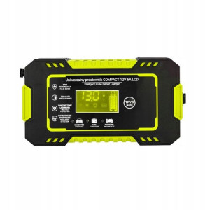 Automatyczny Prostownik Akumulatorowy Lcd 12v / 6a