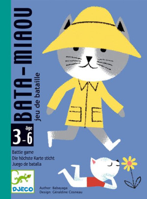 Gra karciana w wojnę Bata Miaou Djeco