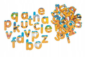 Magnetyczne literki safari Scratch