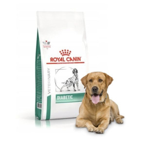 Karma Royal Canin VD Dog Diabetic 12 kg+GRATIS