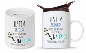 Zestaw Dla Aktora Aktorki Kubek + Skarbonka