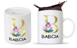 Zestaw Dla Babci Dzień Babci Kubek + Skarbonka