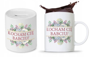 Zestaw Dla Babci Dzień Babci Kubek + Skarbonka