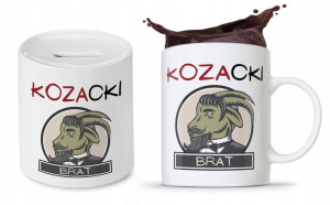 Zestaw Dla Brata Na Prezent Kubek + Skarbonka