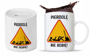 Zestaw Dla Budowlańca Fachowca Kubek + Skarbonka
