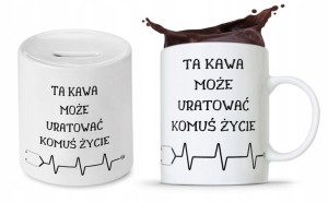 Zestaw Dla Doktora Lekarza Kubek + Skarbonka