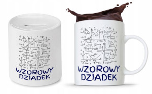 Zestaw Dla Dziadka Dzień Dziadka Kubek + Skarbonka