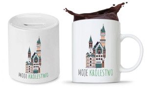 Zestaw Dla Dzieci Syna Córki Kubek + Skarbonka