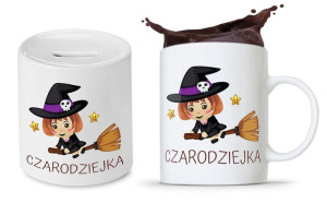 Zestaw Dla Dzieci Syna Córki Kubek + Skarbonka