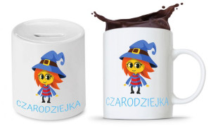 Zestaw Dla Dzieci Syna Córki Kubek + Skarbonka
