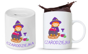 Zestaw Dla Dzieci Syna Córki Kubek + Skarbonka