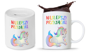 Zestaw Dla Dzieci Syna Córki Kubek + Skarbonka