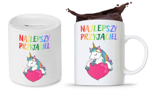 Zestaw Dla Dzieci Syna Córki Kubek + Skarbonka
