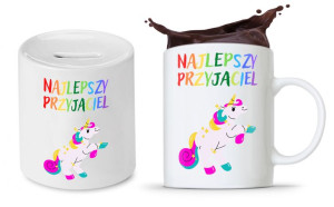 Zestaw Dla Dzieci Syna Córki Kubek + Skarbonka