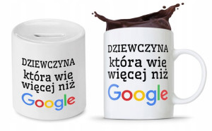Zestaw Dla Dziewczyny Prezent Kubek + Skarbonka