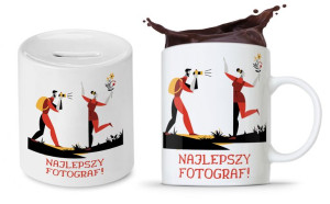 Zestaw Dla Fotografa Na Prezent Kubek + Skarbonka