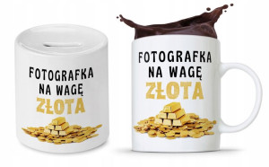 Zestaw Dla Fotografa Na Prezent Kubek + Skarbonka