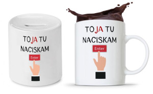 Zestaw Dla Informatyka Prezent Kubek + Skarbonka