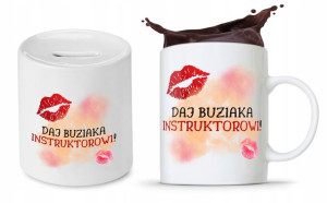 Zestaw Dla Instruktora Kubek + Skarbonka Prezent