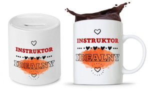 Zestaw Dla Instruktora Kubek + Skarbonka Prezent
