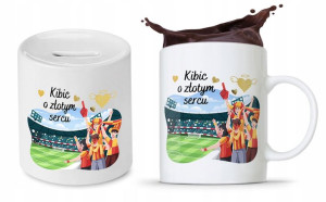 Zestaw Dla Kibica Opiekunki Kubek + Skarbonka
