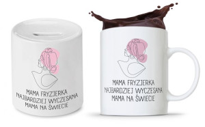 Zestaw Dla Mamy Dzień Matki Kubek + Skarbonka
