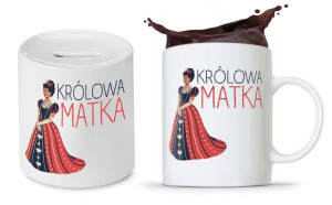 Zestaw Dla Mamy Dzień Matki Kubek + Skarbonka