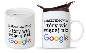 Zestaw Dla Marketingowca Kubek + Skarbonka Prezent