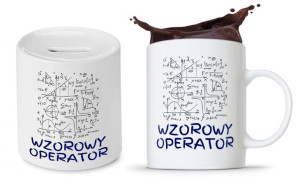Zestaw Dla Operatora Kubek + Skarbonka Prezent