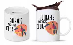 Zestaw Dla Stolarza Prezent Kubek + Skarbonka