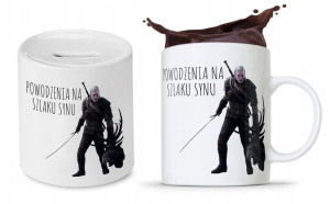 Zestaw Dla Syna Dziecka Prezent Kubek + Skarbonka