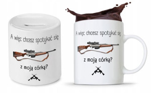 Zestaw Dla Taty Ojca Kubek + Skarbonka Prezent